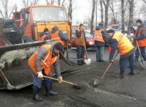 Киев останется с разбитыми дорогами до весны