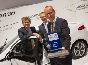 Opel Ampera завоевал награду «eCar Award 2013»