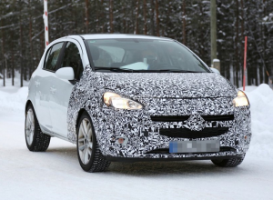 Обновленная Opel Corsa получит оптику в стиле Adam
