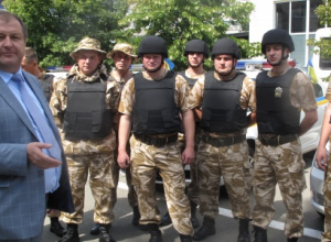 20 инспекторов ГАИ Киева отправились в зону АТО