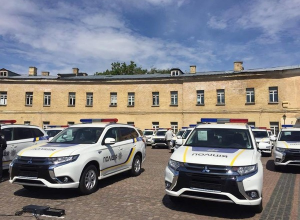 В Киев прибыли новые автомобили для Нацполиции