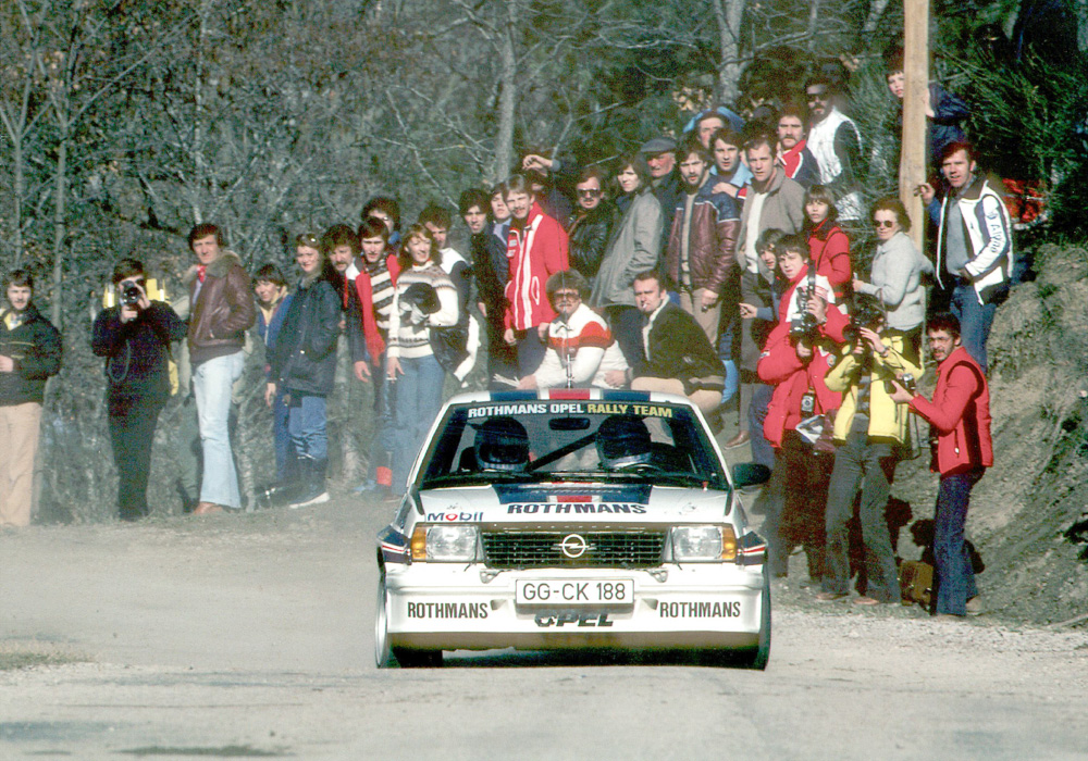 Вальтер Рёрль, выступавший на Ascona 400, принес Opel главный спортивный трофей в истории марки — титул чемпиона мира по ралли