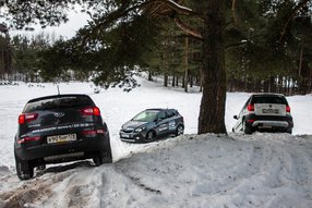 Opel Mokka vs Skoda Yeti vs Kia Sportage