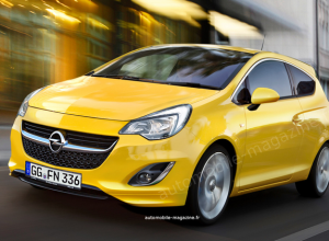 Новую Opel Corsa покажут осенью 2014 года