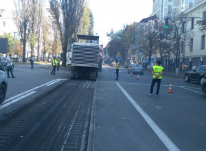 Вниманию водителей: в Киеве начинается ремонт бульвара Тараса Шевченко