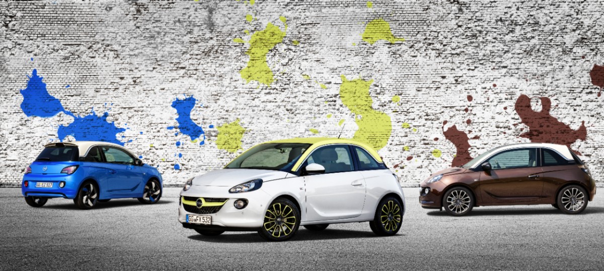 Opel ADAM продемонстрирует новые возможности персонализации на Франкфуртском автосалоне