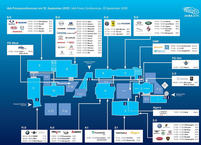 Сегодня начал работу Франкфуртский автосалон 2015