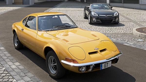 Opel GT 70-х годов прошлого века 