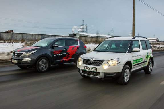 Opel Mokka vs Skoda Yeti vs Kia Sportage