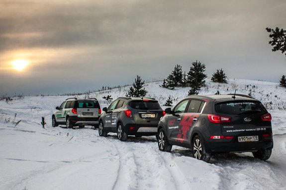 Opel Mokka vs Skoda Yeti vs Kia Sportage